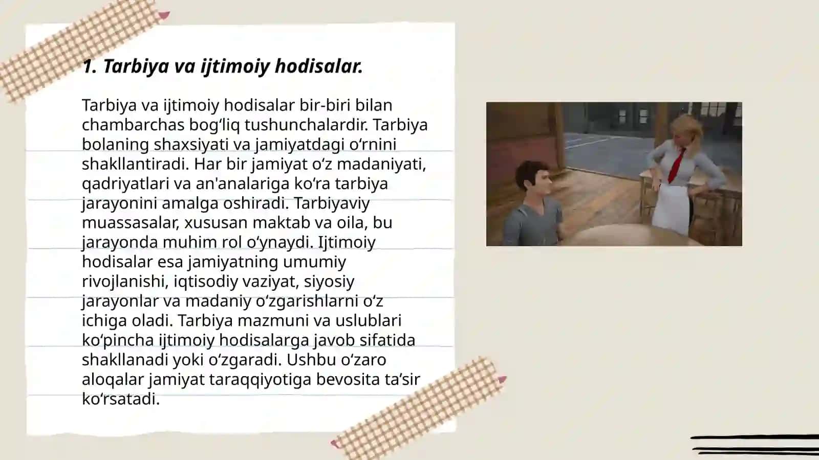 Tarbiya - ijtimoiylashtirish omili 3