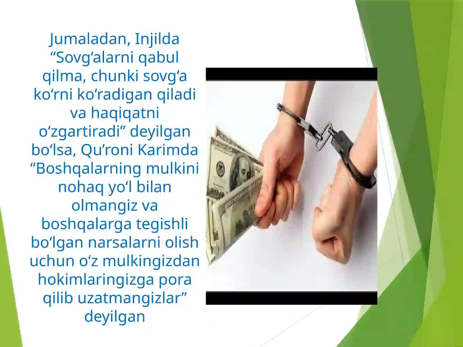 FALSAFA FANIDAN TAYYORLAGAN TAQDIMOTI 3