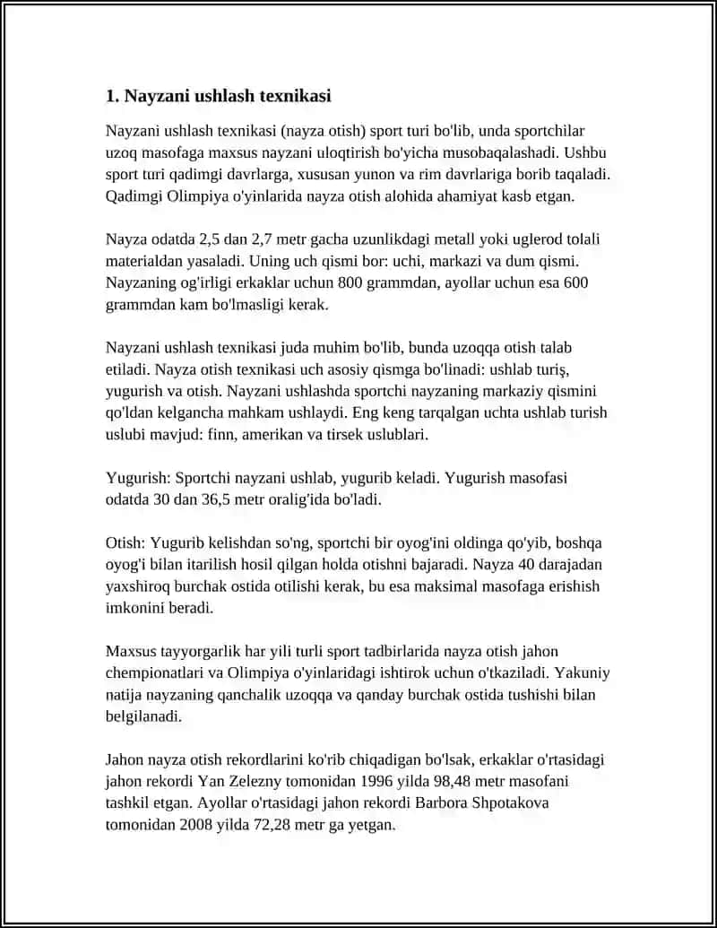 NAYZA ULOQTIRISH TEXNIKASI 3