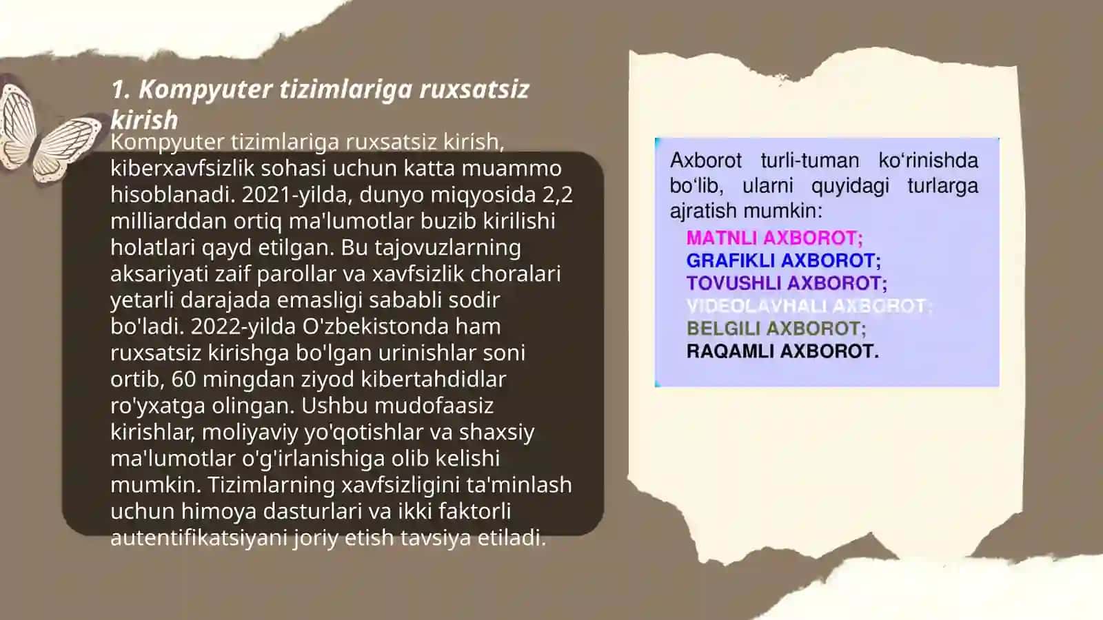 Kompyuter tizimlariga ruxsatsiz kirishlarning yo‘llari 3