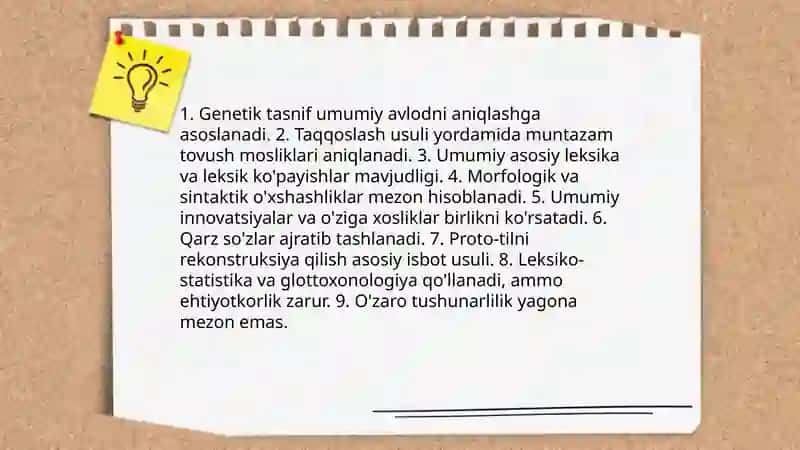 Dunyo tillari tasnifi 3