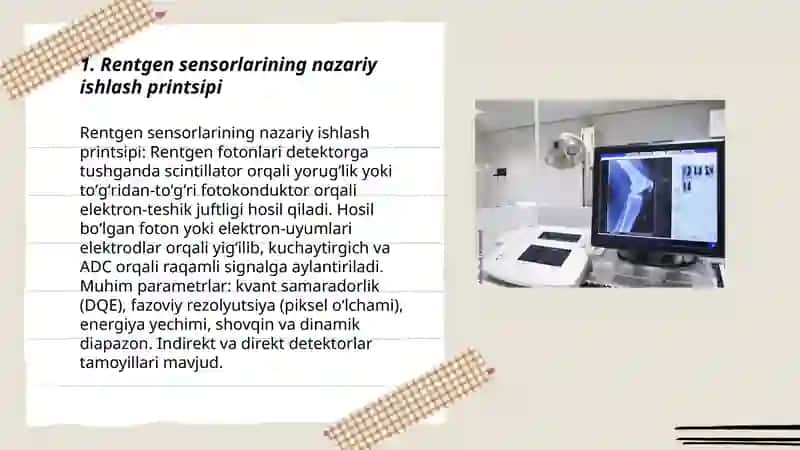 Rentgen sensori 3
