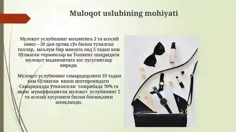 Muloqot Uslubi 3