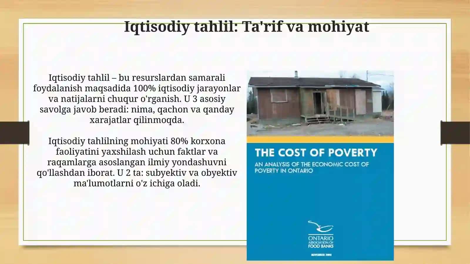 Xarajatlarni kamaytirishda iqtisodiy tahlilning roli 3