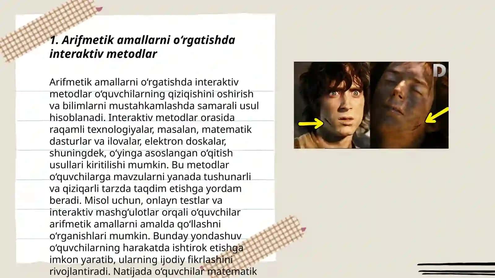 BOSHLANG'ICH SINF MATEMATIKA DARSLARIDA INTERAKTIV METODLARDAN FOYDALANISH 3