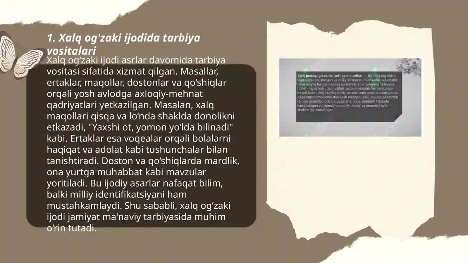 Xalq pedagogikasida tarbiya vositalari 3