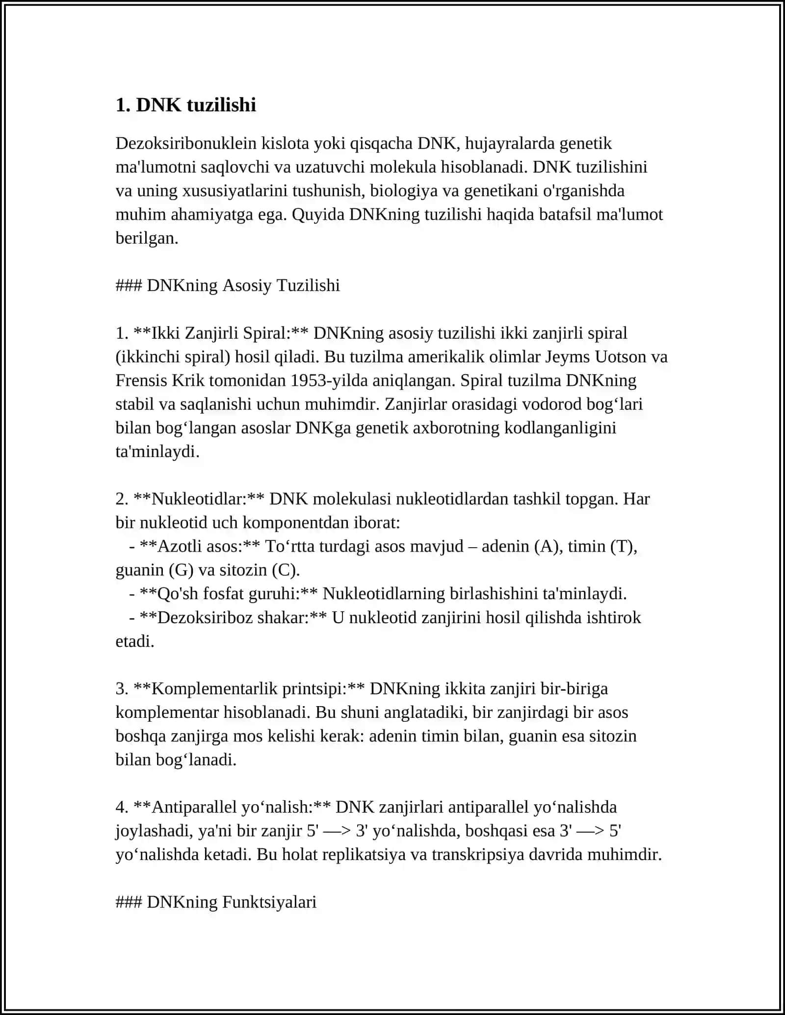 DNK REPLIKATSIYASI 3