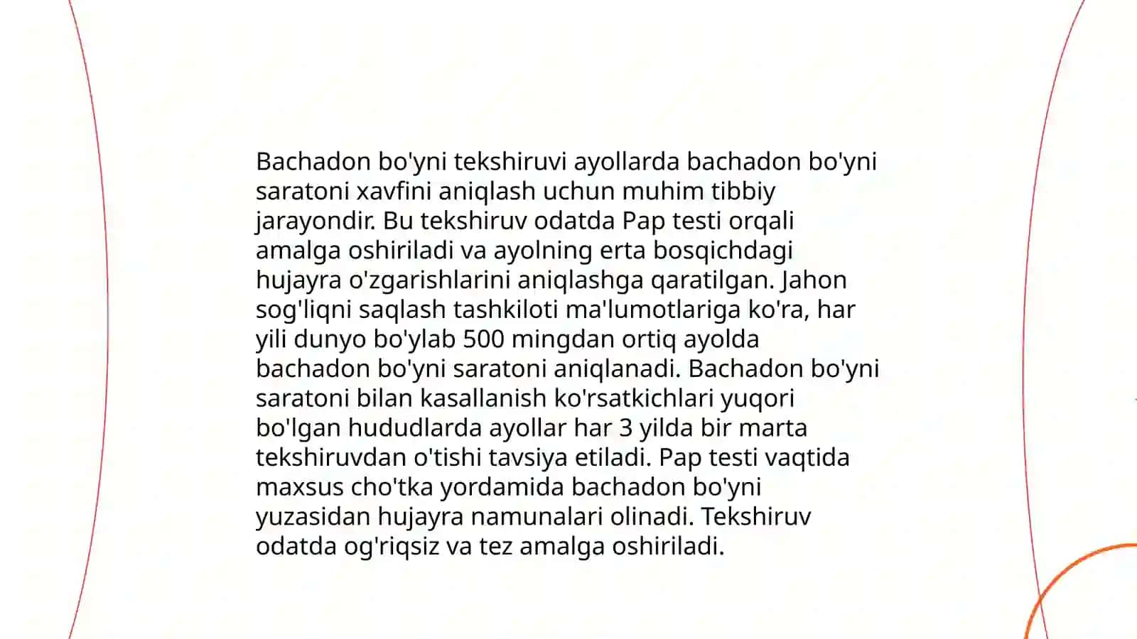 Ginekologik bemorlarni tekshirish usullari 3