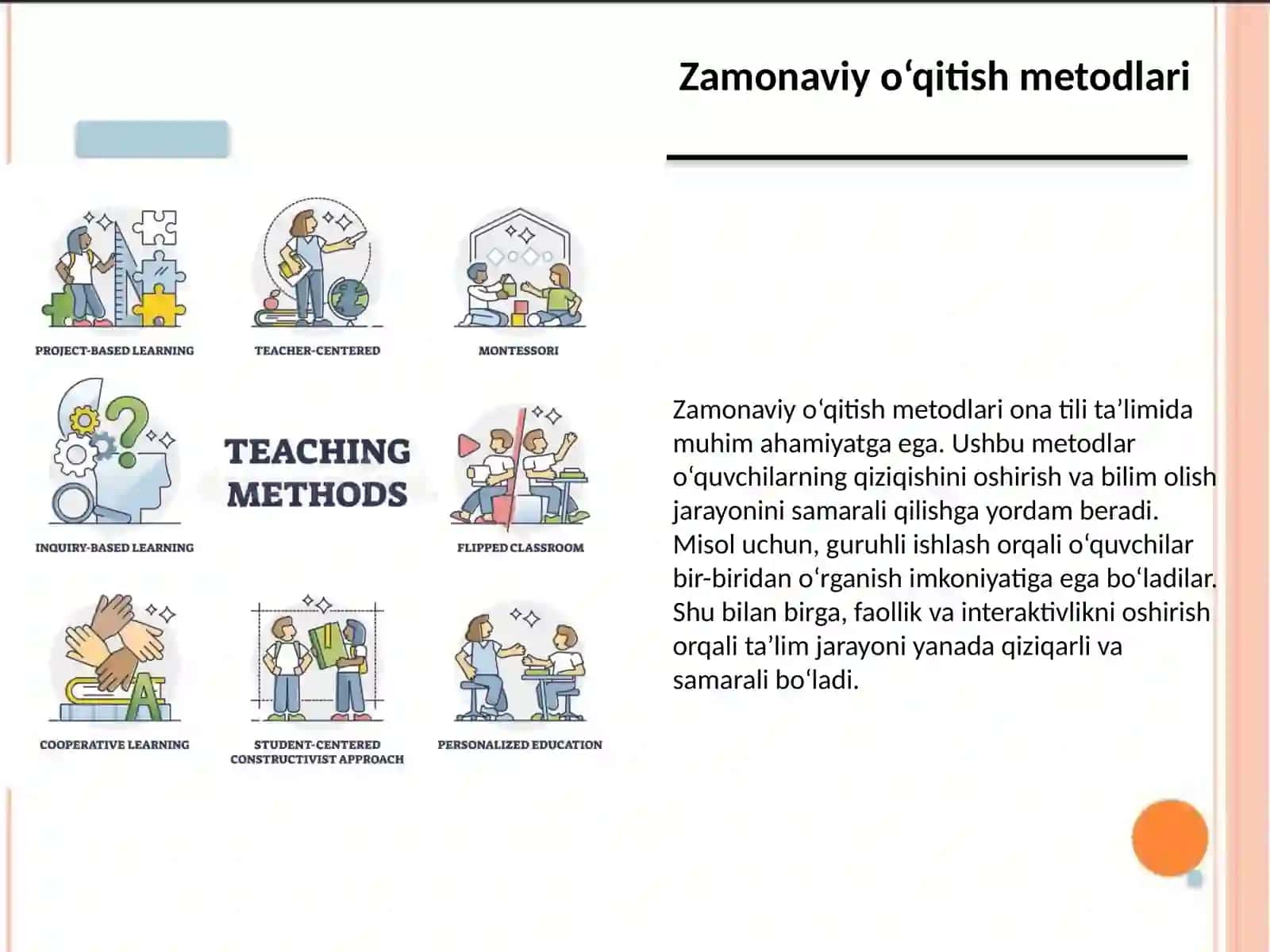 Zamonaviy o‘qitish metodlari 3