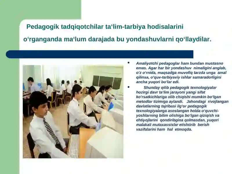 Taqdimot texnalogiyasini talim soxasida qoʻllash 3