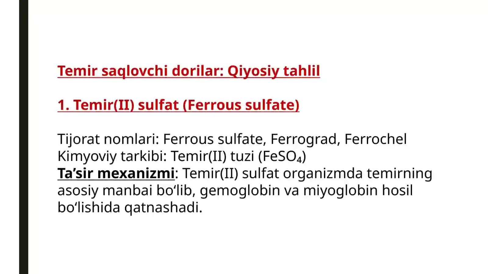 Temir saqlovchi dori vositalarining qiyosiy tahlili 3