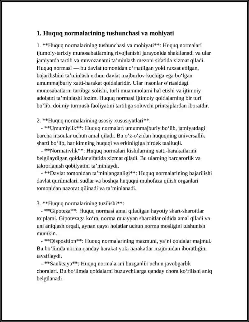 HUQUQ NORMALARI 3