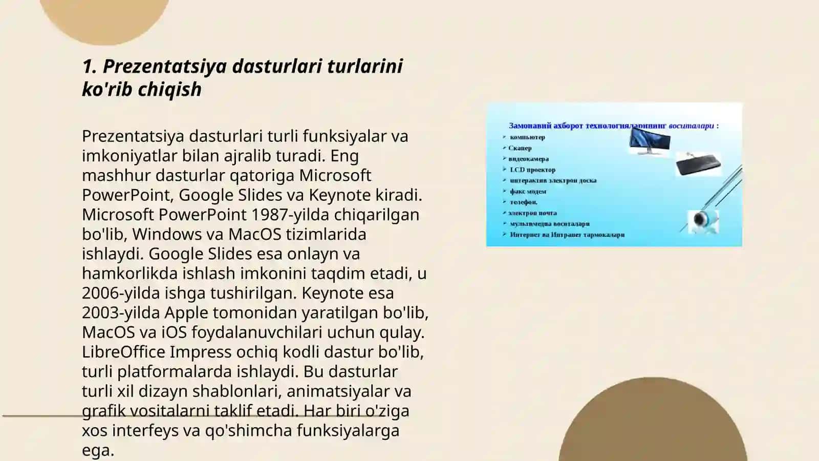Prezentatsiya dasturlari 3