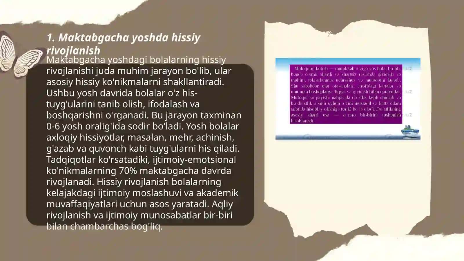 Maktabgacha yosh davr psixik rivojlanish xususiyatlari 3