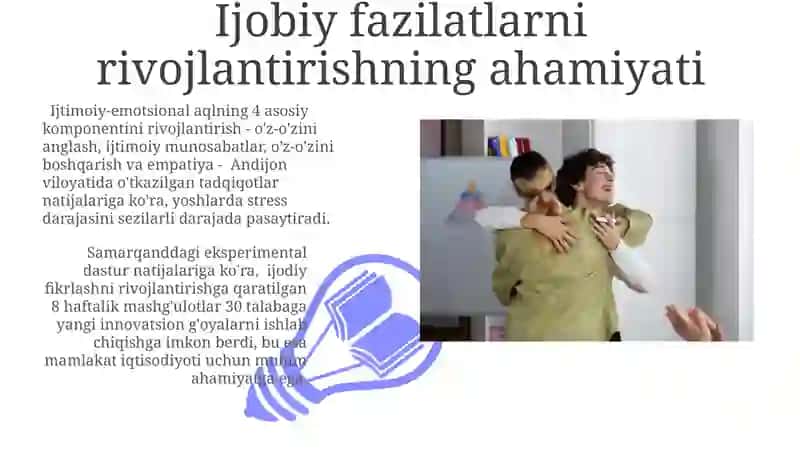 Ijobiy fazilatlarni rivojlantirishning ahamiyati 3
