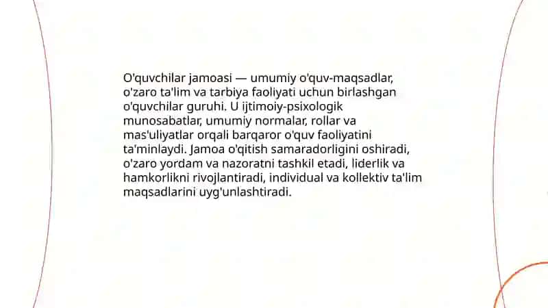 O'quvchilar jamoasi-pedagogik jarayonning asosiy shakli 3