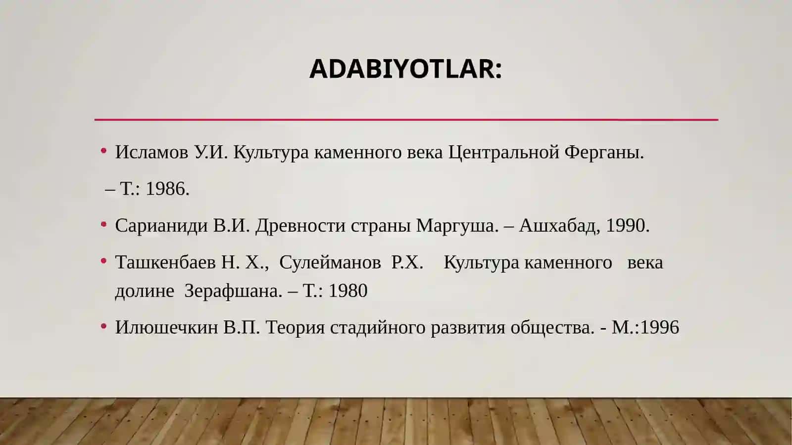 Neolit davrivayodgorliklari 3
