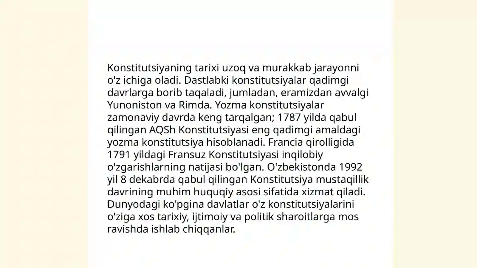 Oʻzbekiston Respublikasi Konstitutsiyasi 3