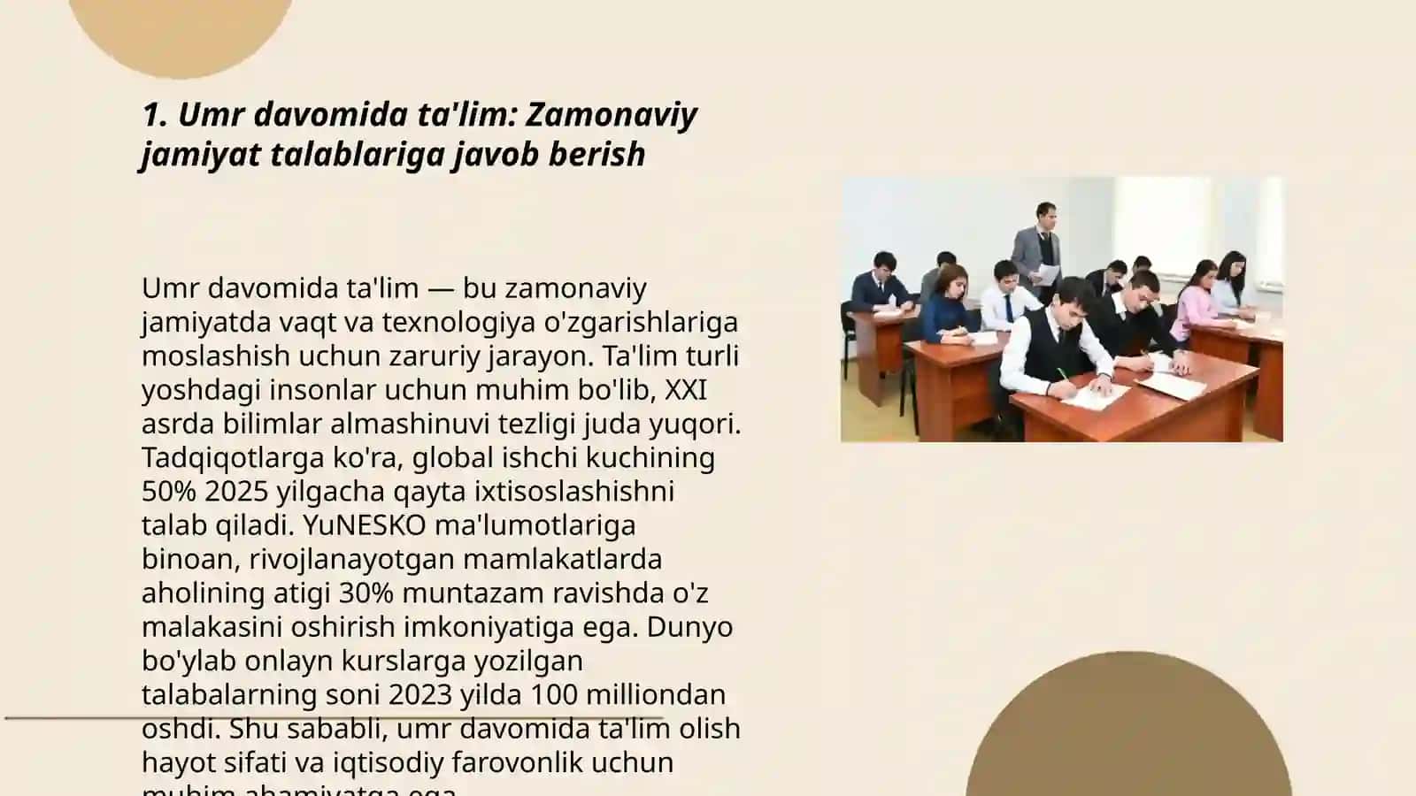 Umr davomida ta'lim 3