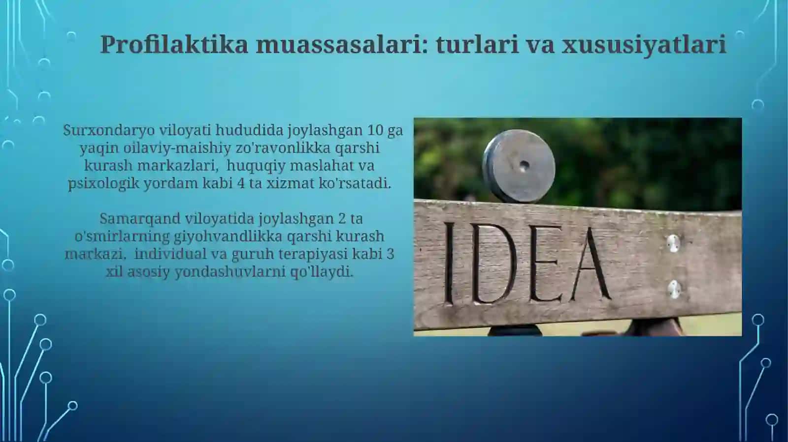 Davolash profilaktika muassasalari haqida tushuncha 3