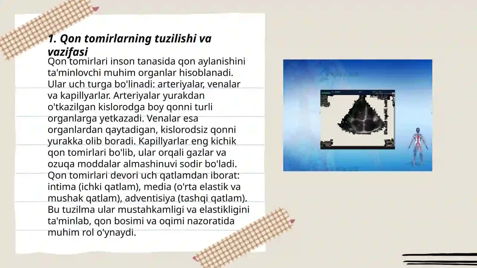 Qon tomirlar orqali moddalar almashinuvining biofizikakasi 3