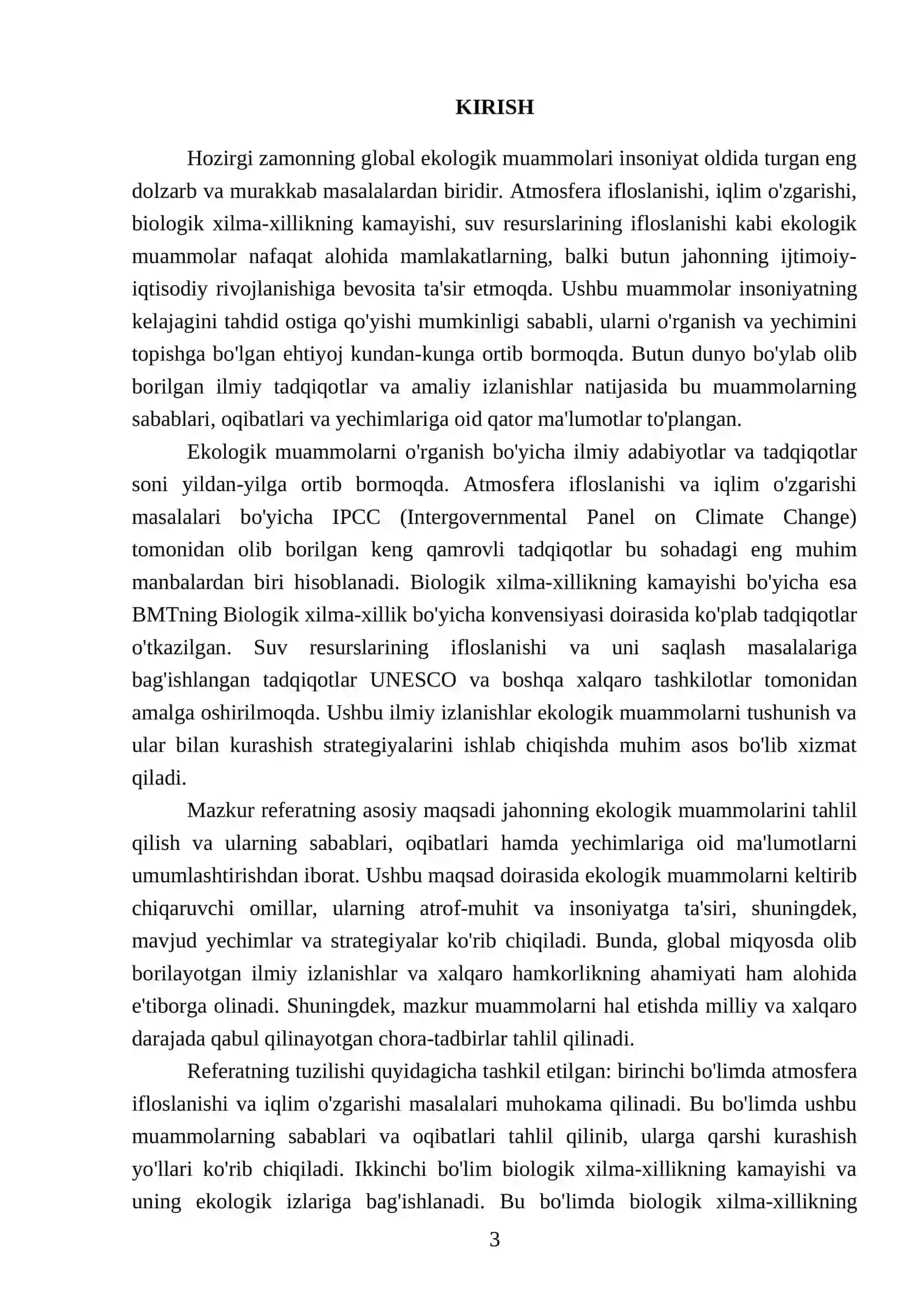 Jahonning ekologik muommolari 3