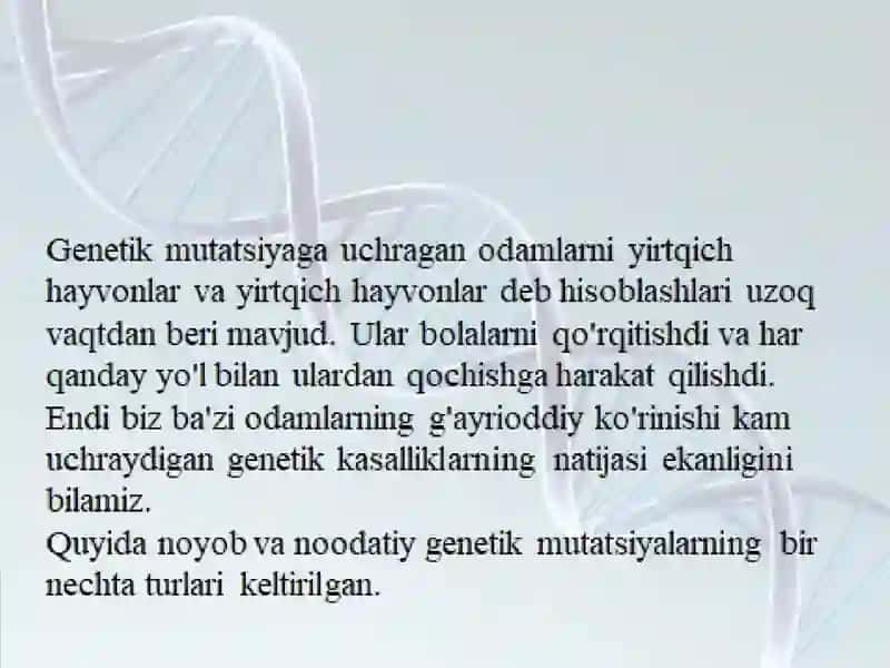 Mutatsiya, DNK reparatsiyasi, korssingover va jinsiy konversiyaning molekulyar mexanizmlari 3