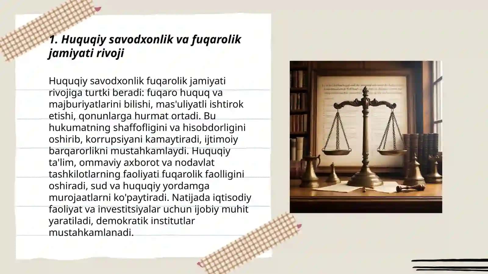 Huquqiy savodxonlik va fuqarolik jamiyati rivoji 3
