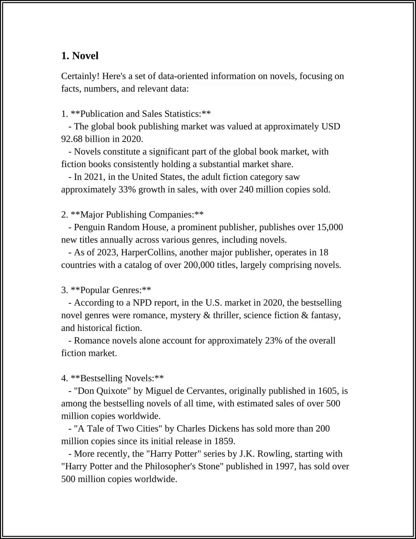 Major Literary Genres 3