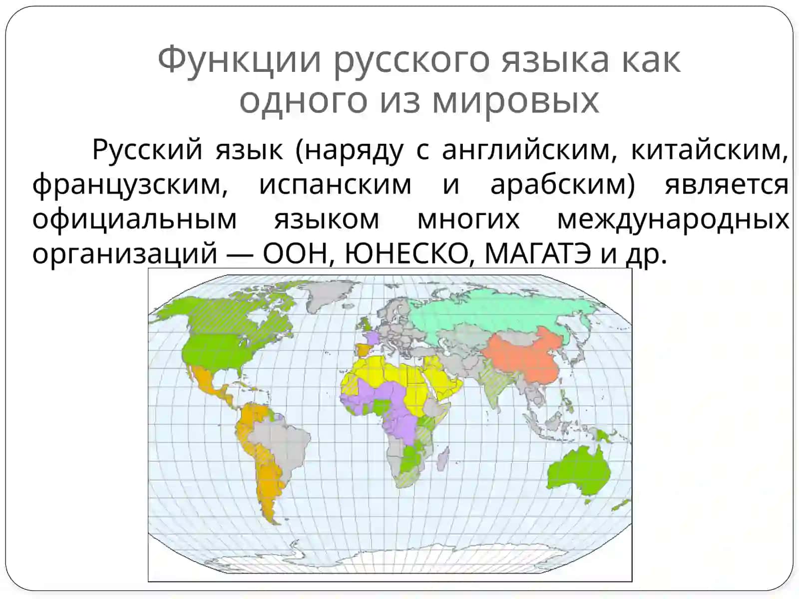 Русский язык как один из мировых языков 3