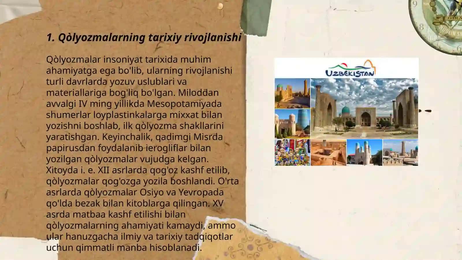 Qòlyozmalarning jahon bòylab tarqalish sabablari 3