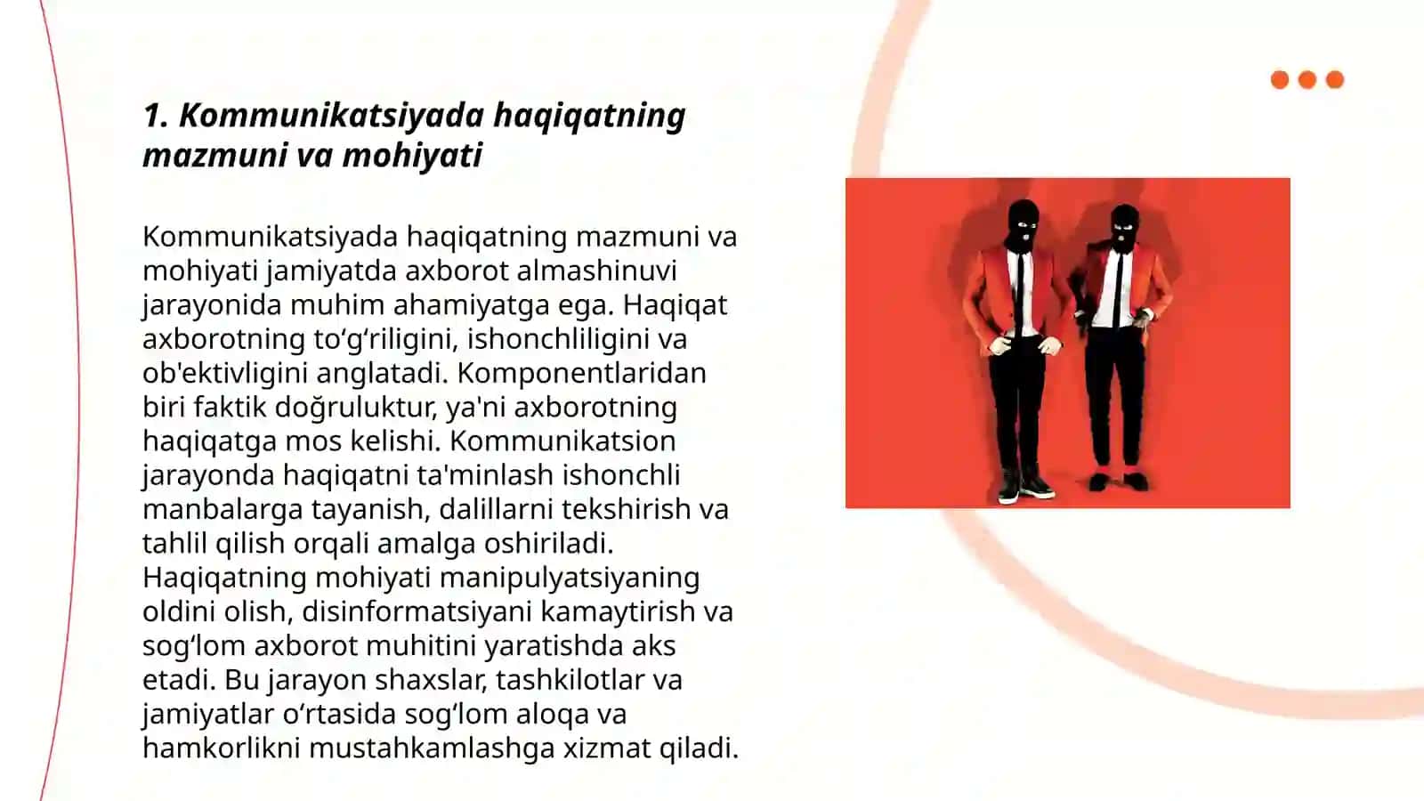Kommunikatsiyada haqiqat va yolg’on dilemmasining mavjudlik sabablari 3