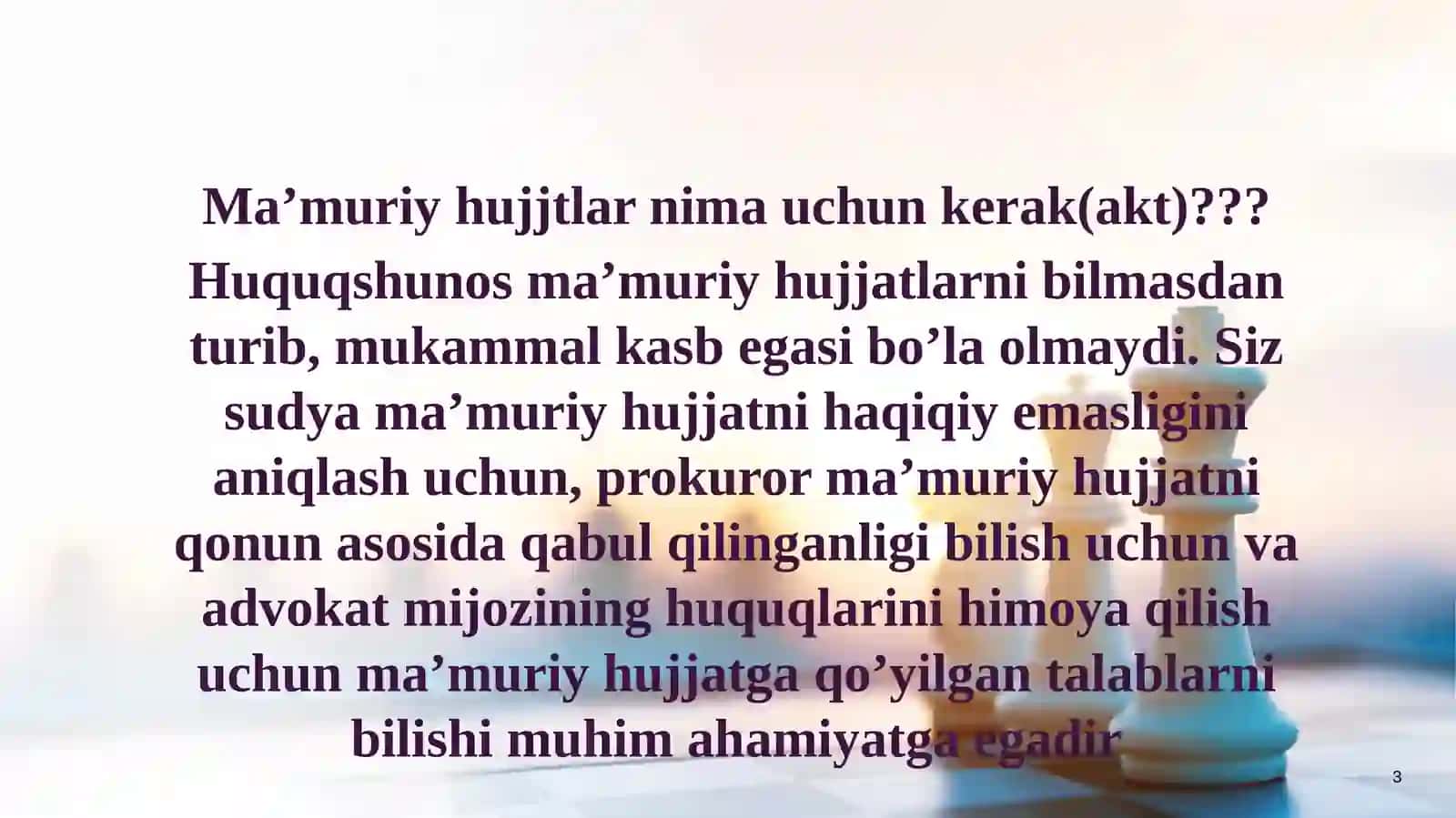 YANGI Mamuriy akt 3