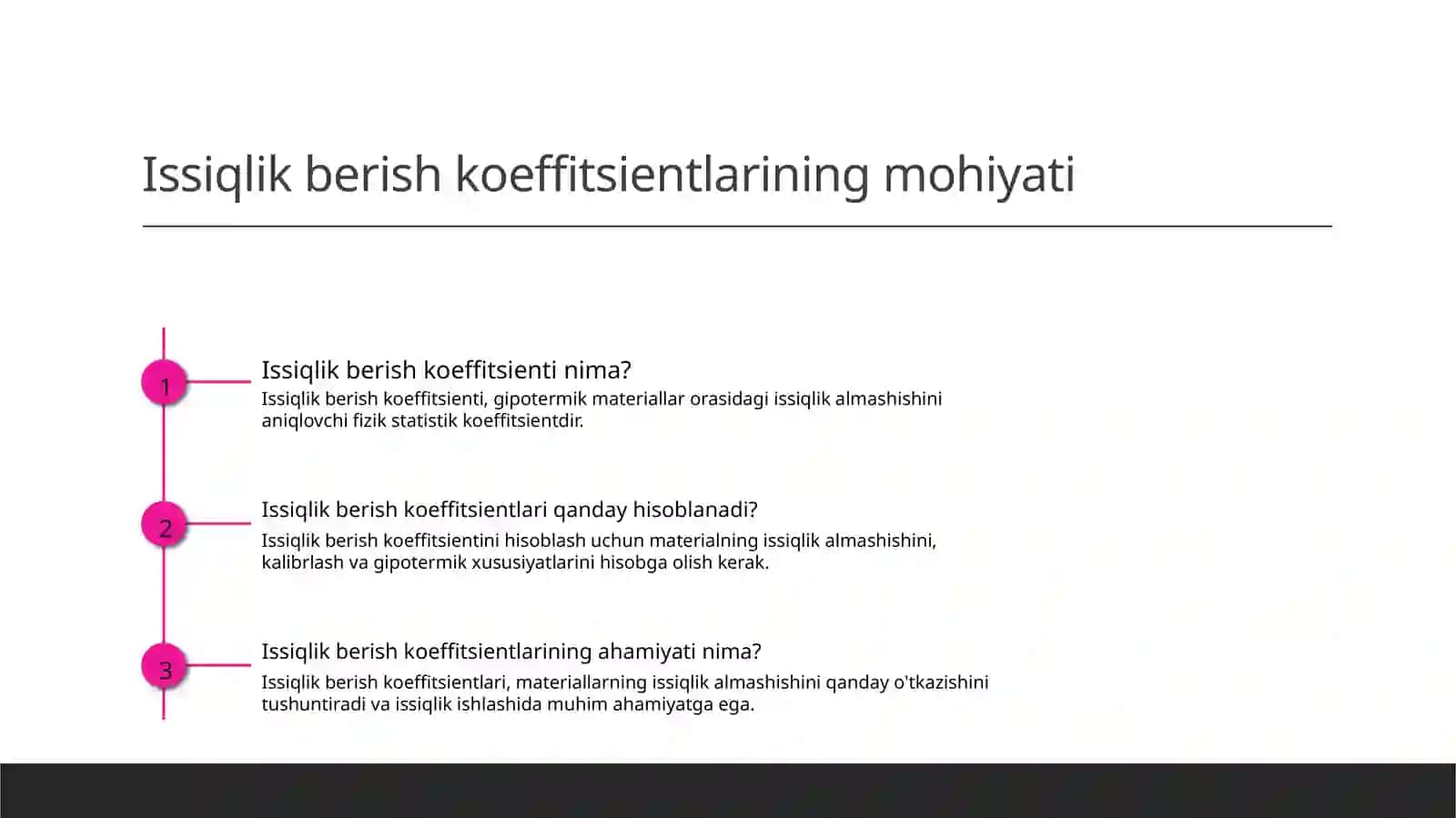 Issiqlik berish koeffitsienlarini hisoblash 3
