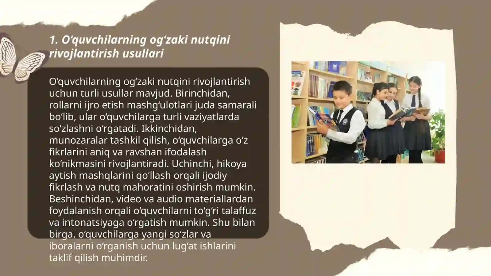 Ogʻzaki va yozma nutqni oʻstirish 3