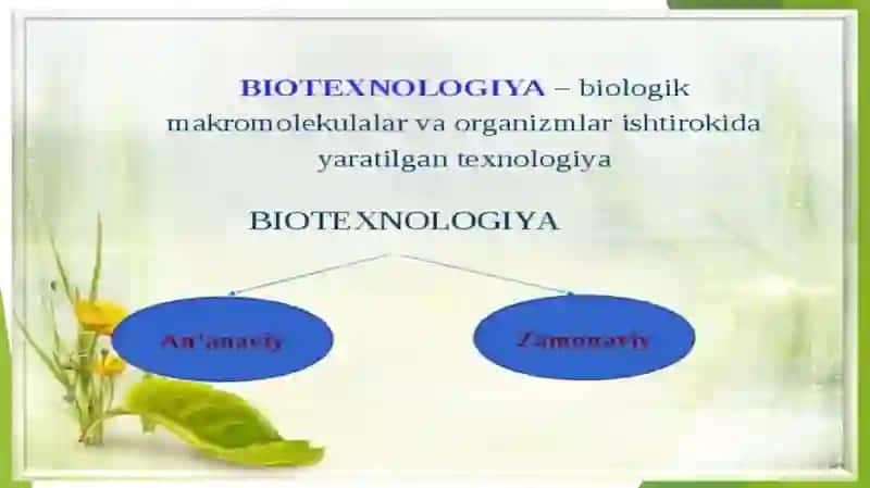 Biotexnologiyaning zamonaviy tadqiqot usullari 3