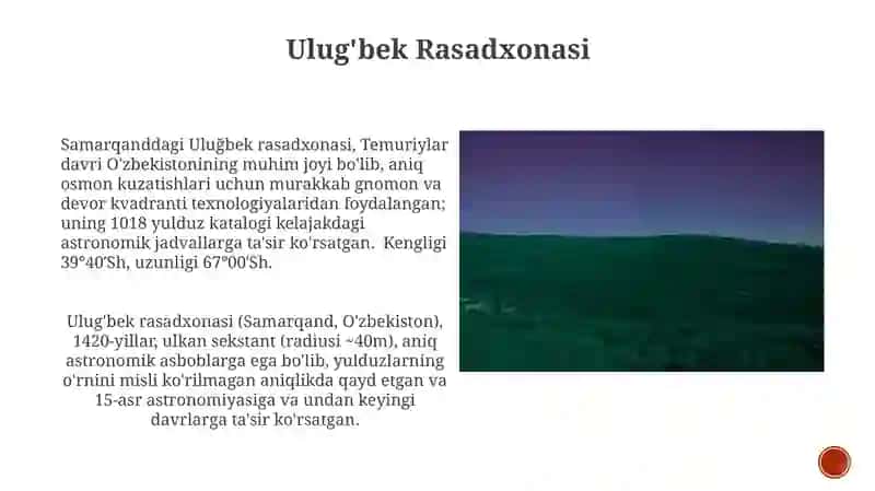 Ulug'bek Rasadxonasi 3