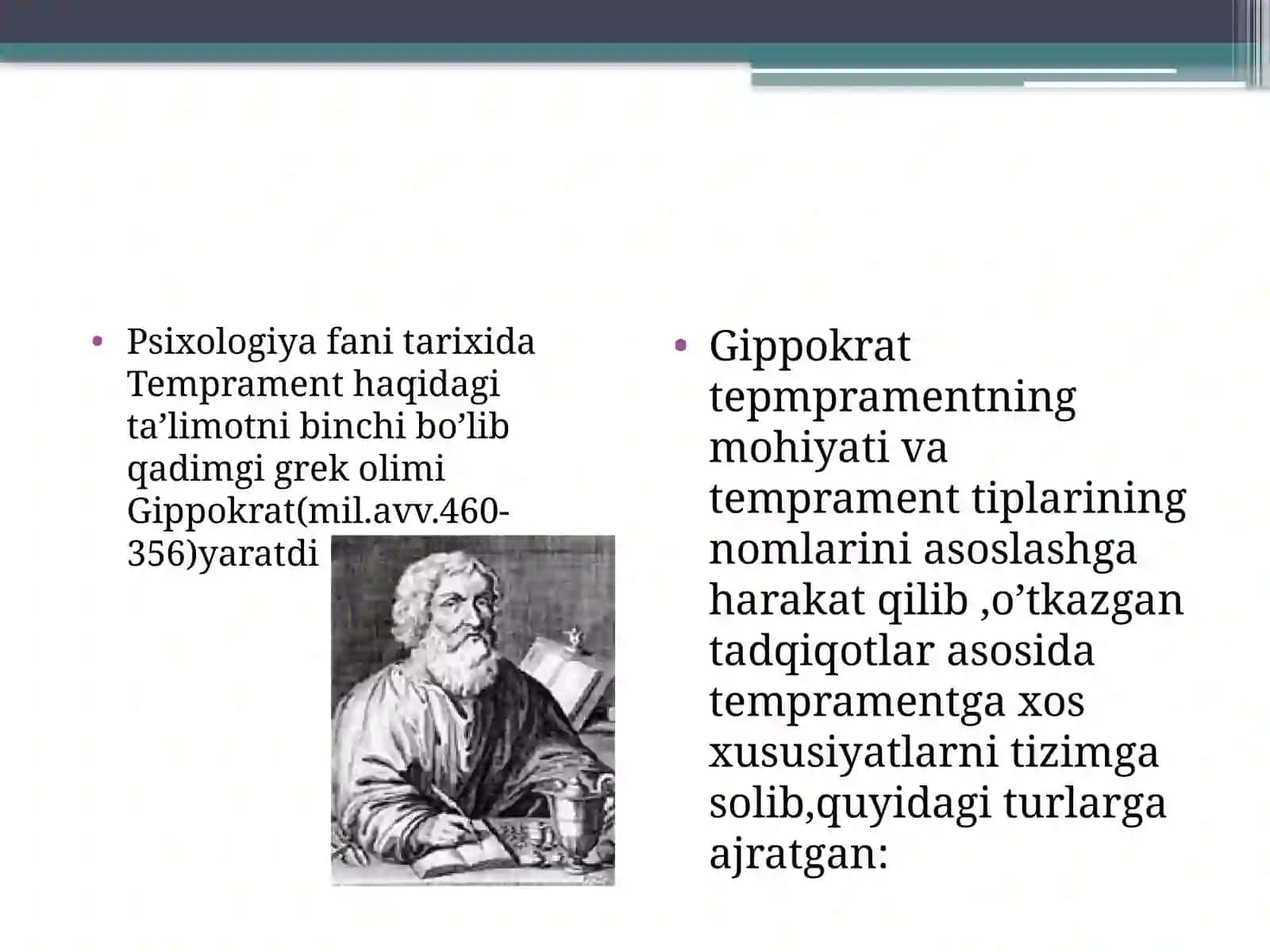 Temprament va uning nazariyalari 3