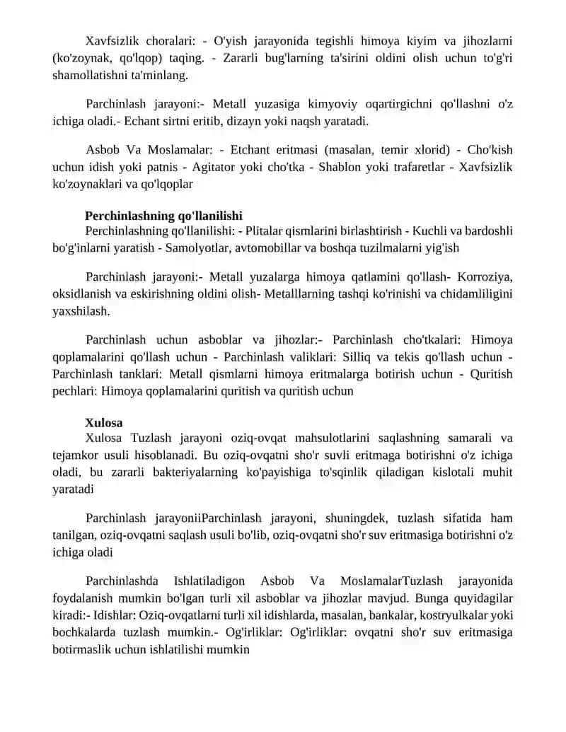 Parchinlash Jarayoni Va Parchinlashda Ishlatiladigon Asbob Va Moslamalar 3