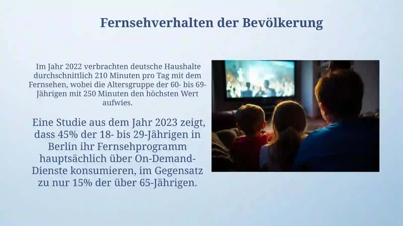 Fernsehkonsum 3