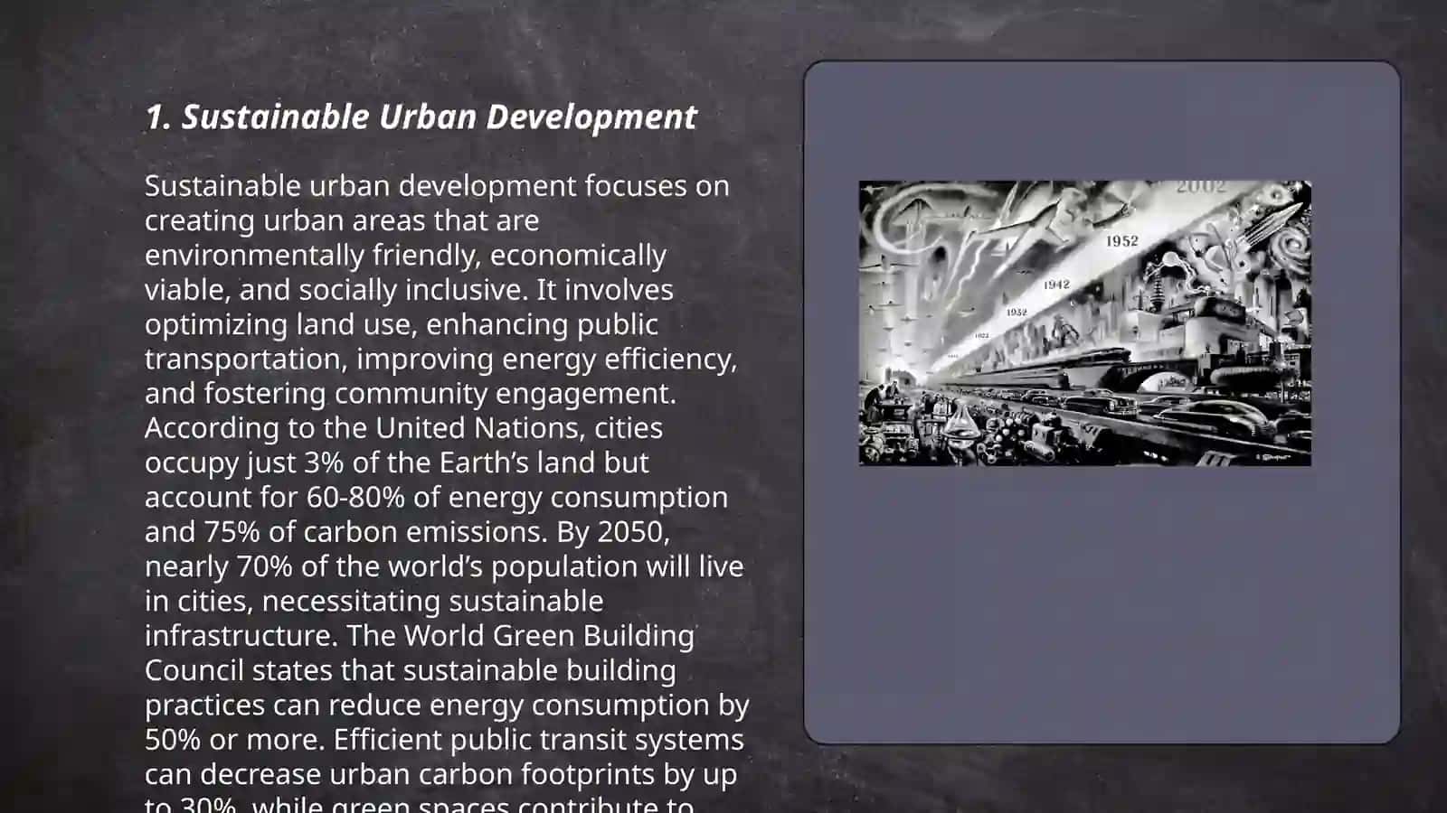 City Planning. Investigate the principles and challenges of effective city planning 3