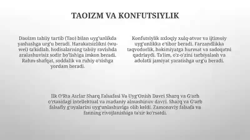 Ilk Oʻrta Asrlar Sharq Falsafasi Va UygʻOnish Davri 3