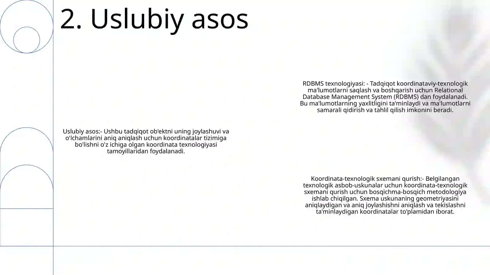 Rdb Texnologik Jihozini Koordinataviy-Texnologik Sxemasini Qurish Metodikasi 3