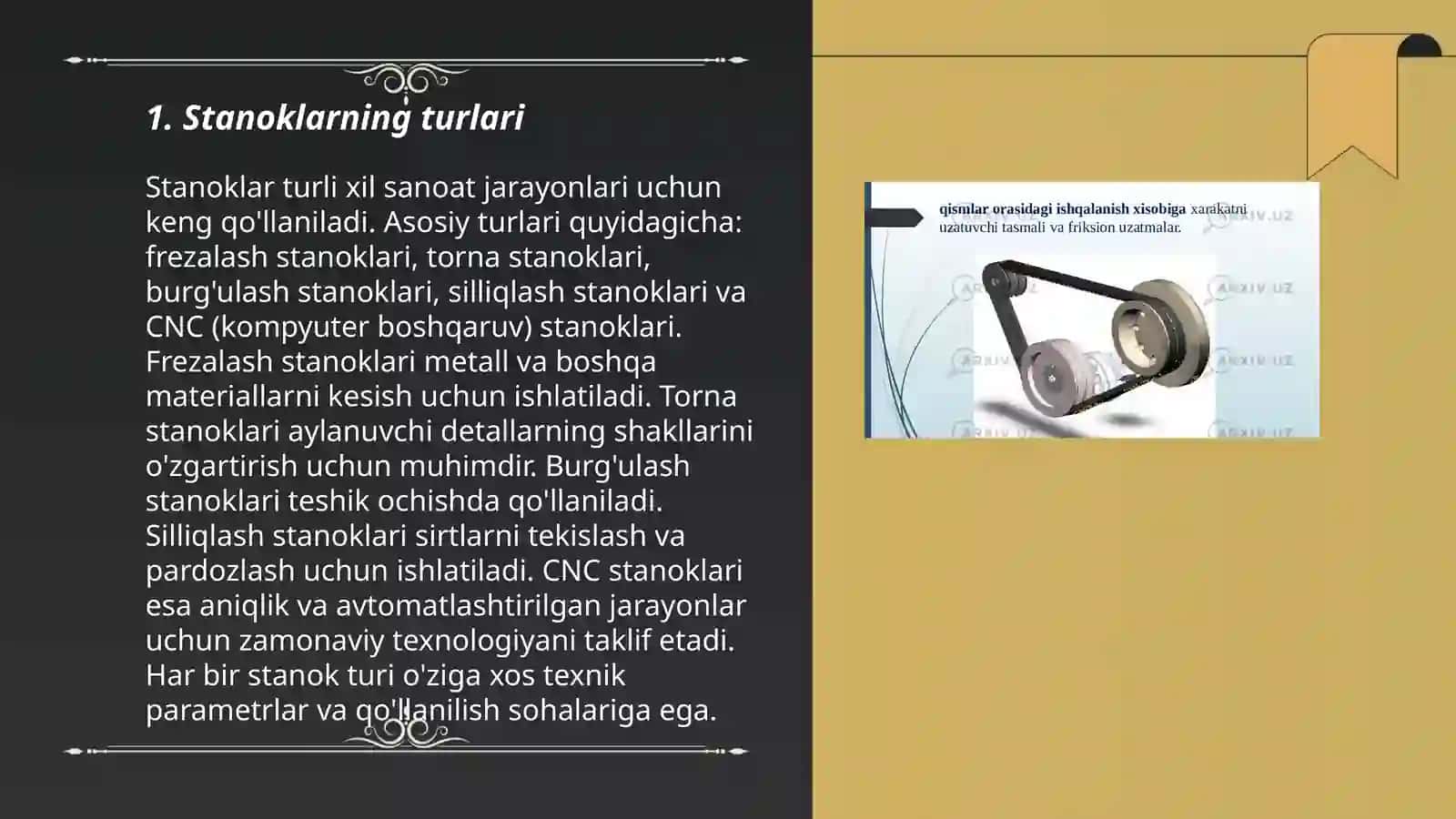 Stanok-moslama-asbob-detal texnologik tizimi 3