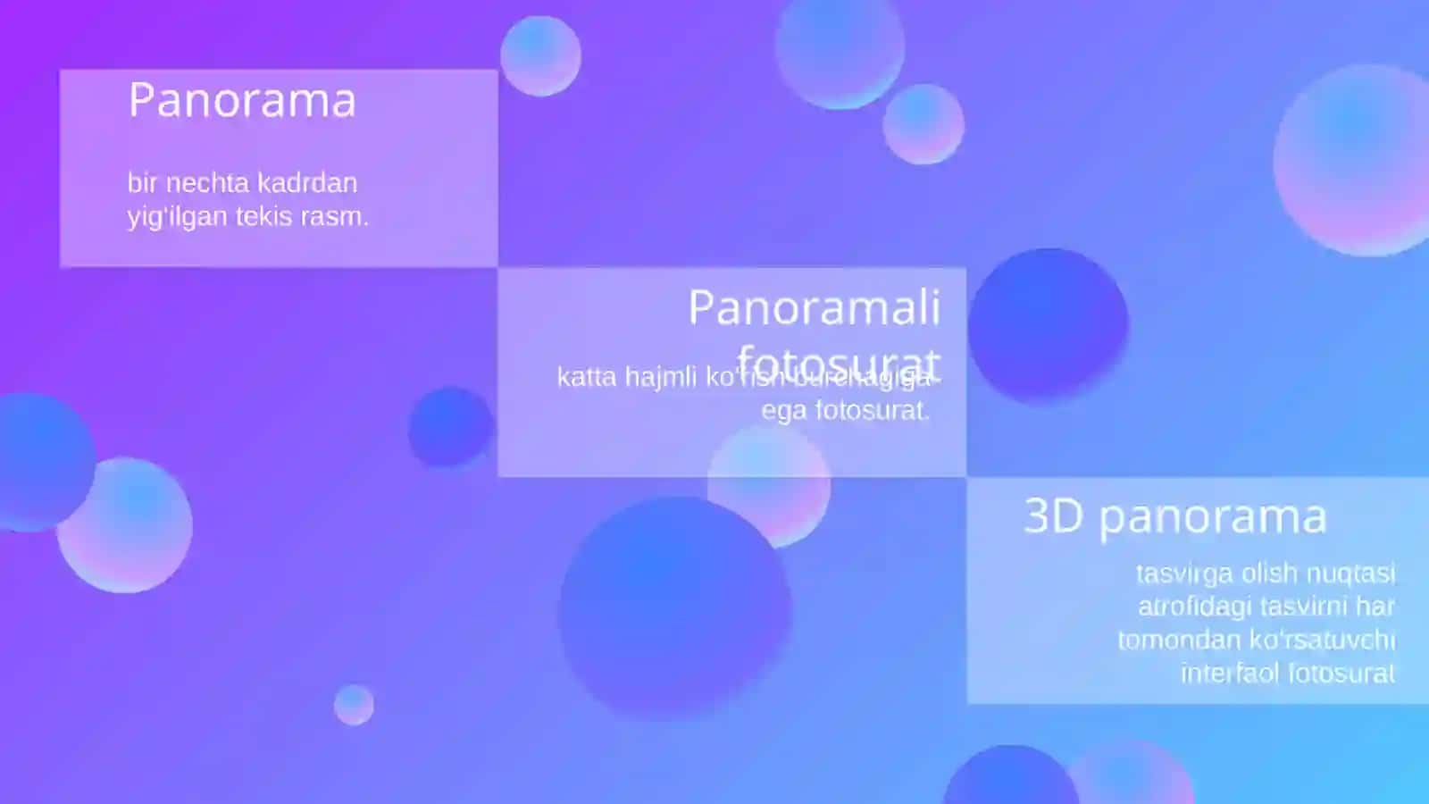 3D PANORAMA 3