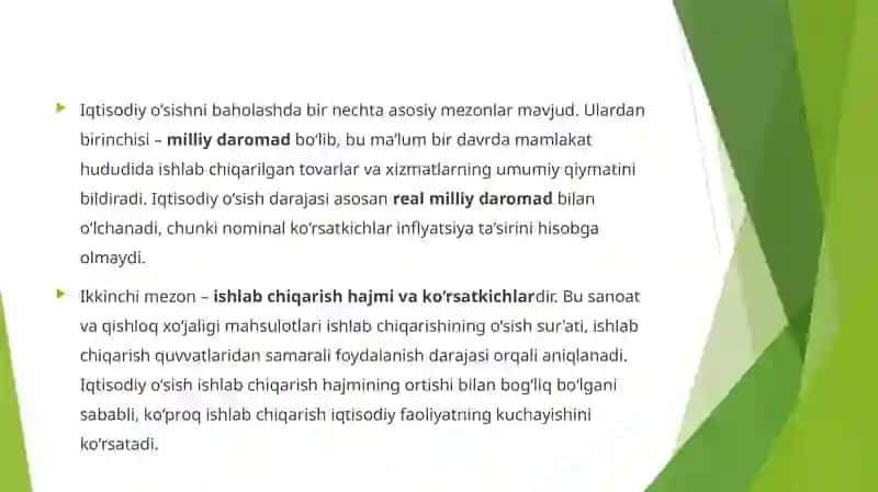 Iqtisodiy o'sish 3