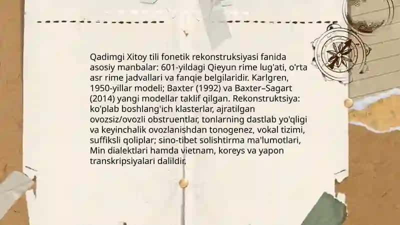 Qadimgi va hozirgi Xitoy tildhunosligi 3