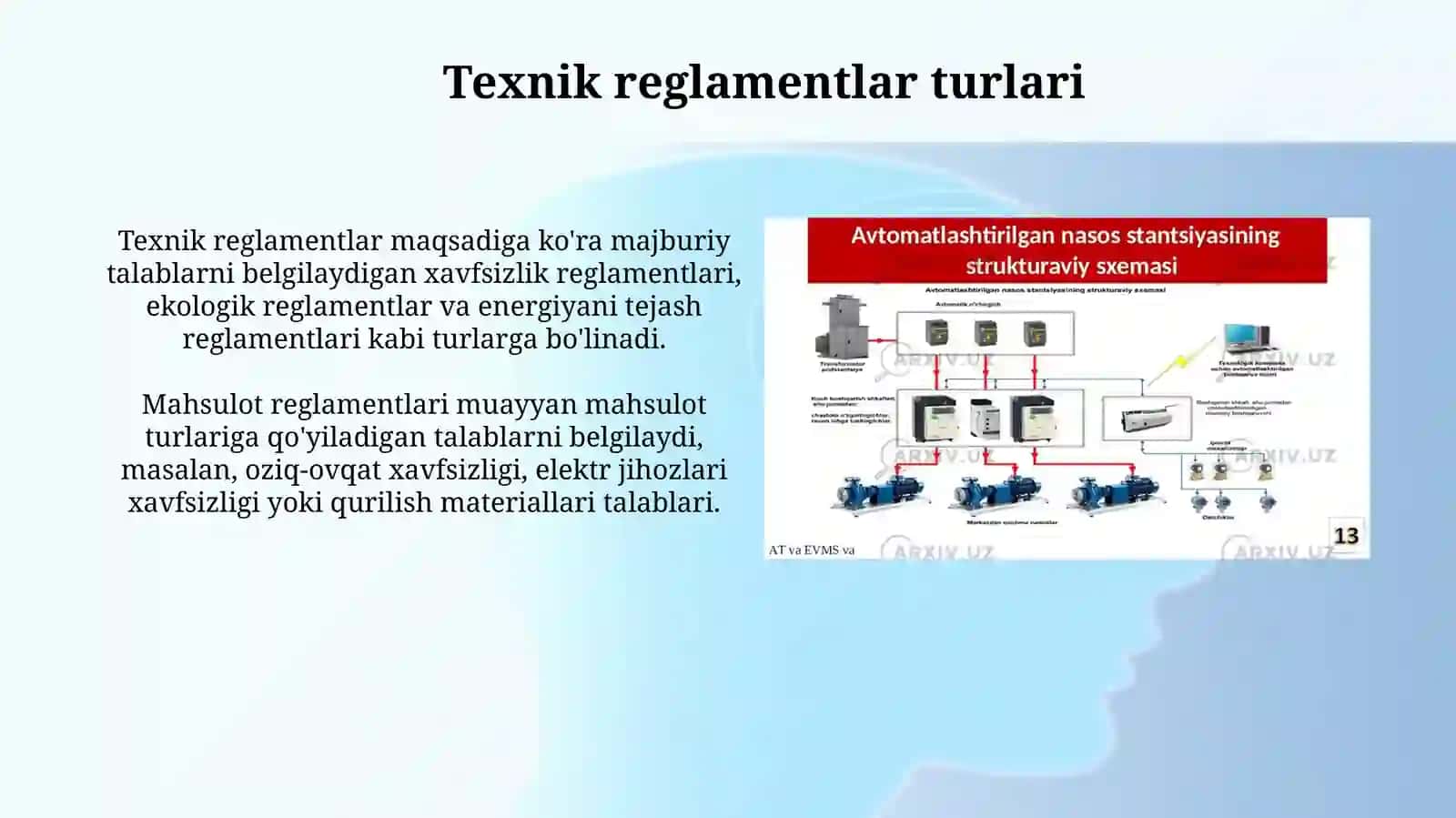 Metrologiya fanida Texnik reglamentlarni turlari va ularni ishlab chiqish jarayoni 3