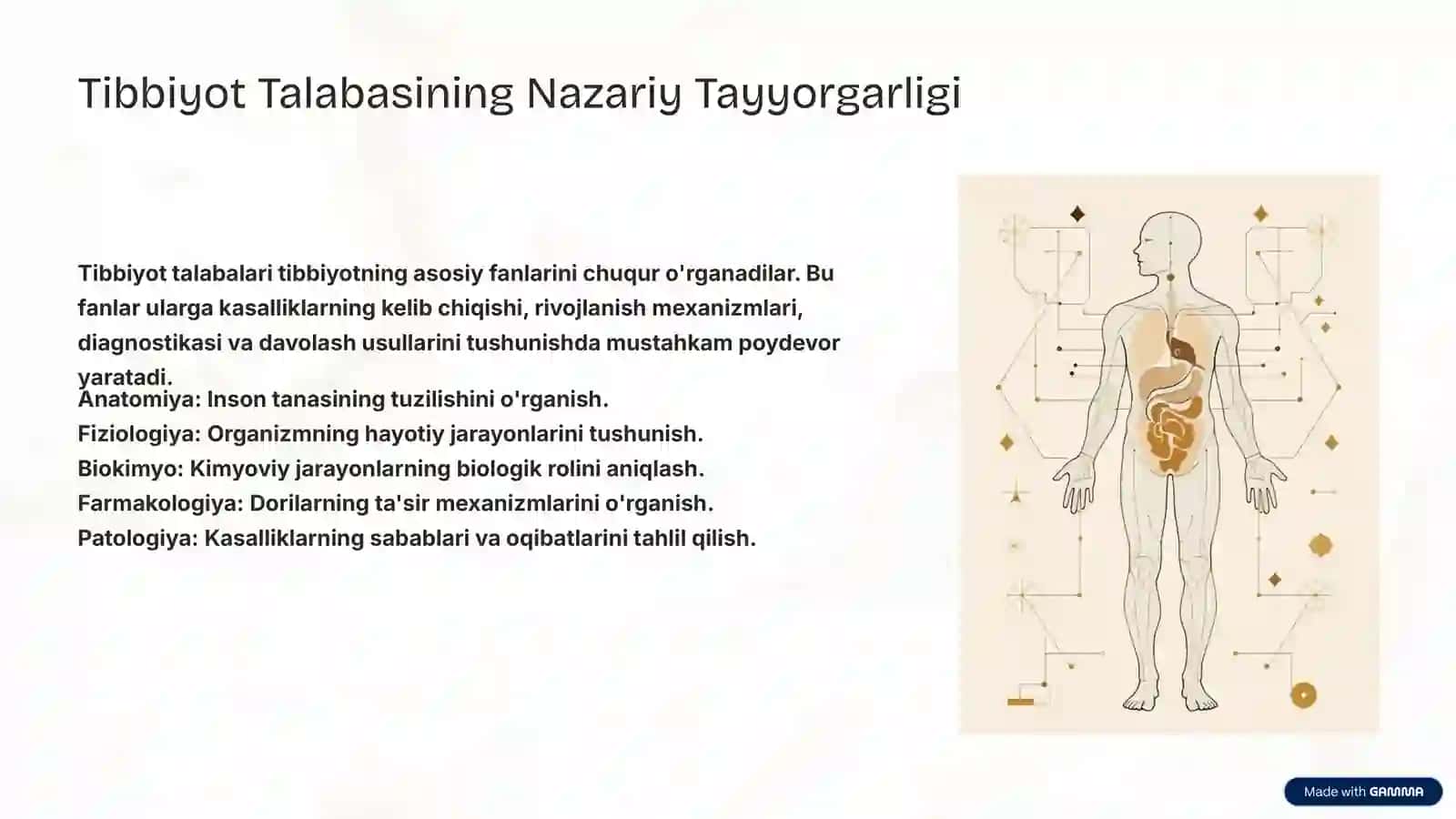 Tibbiyot Talabalari Tayyorgarligi va Kasbiy Kompetensiyalar 3
