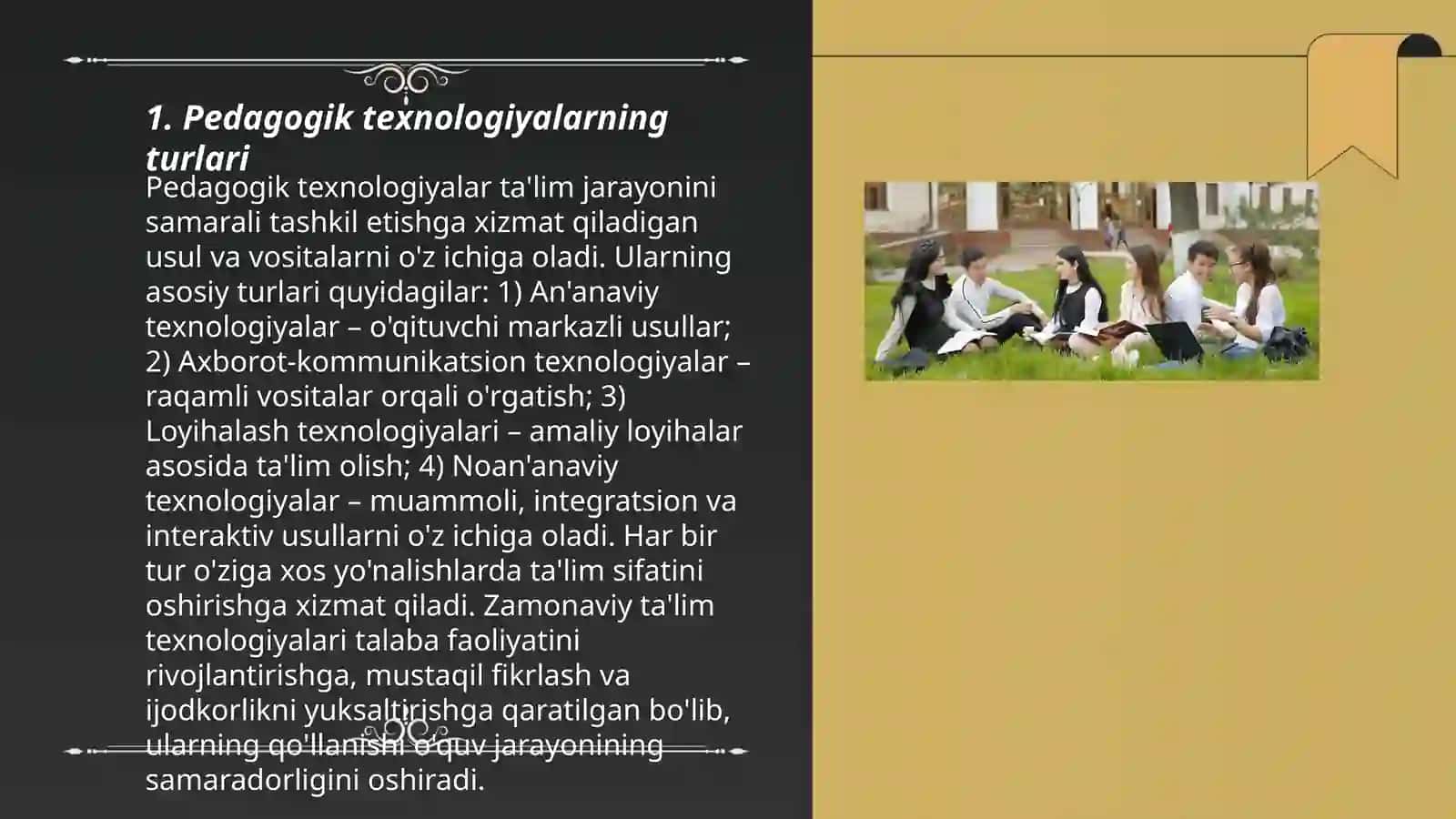 Pedagogika fanlarni o‘qitishda pedagogik va axborot texnologiyalaridan foydalanishning o‘ziga xosliklari 3